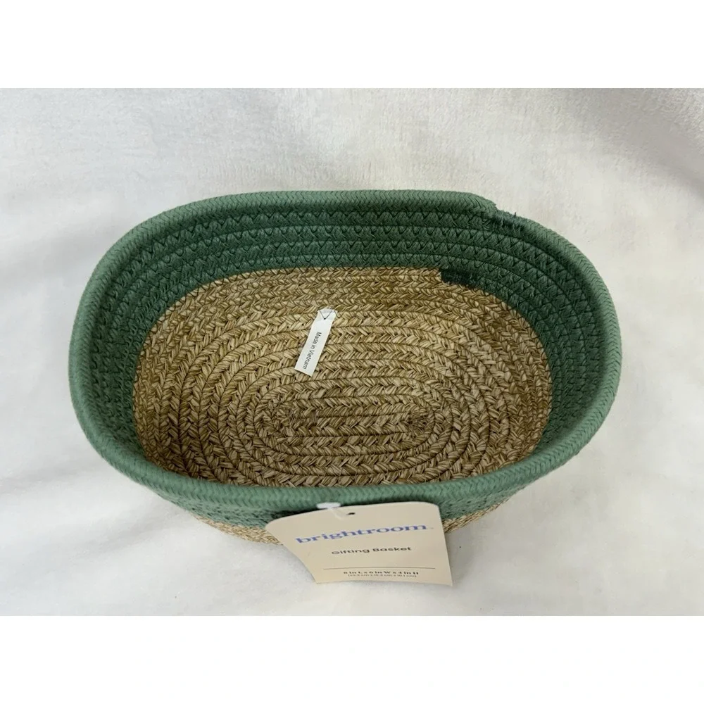 Brightroom Rope Baskets Storage Organizers Blue 8